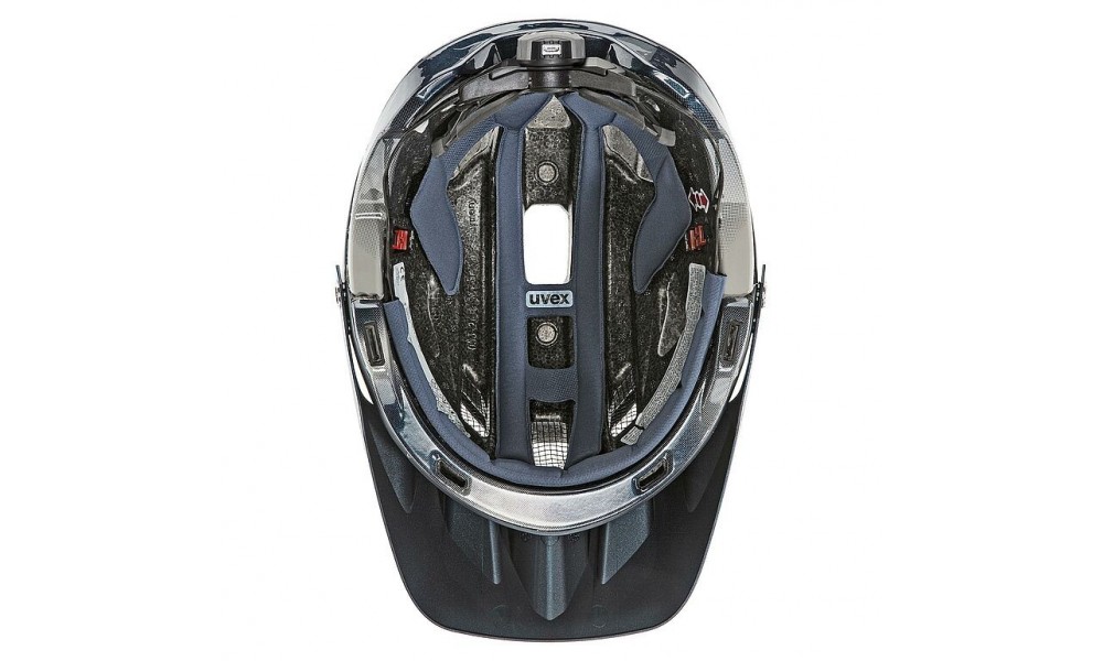 Kask Uvex Quatro Integrale Tocsen - granatowy