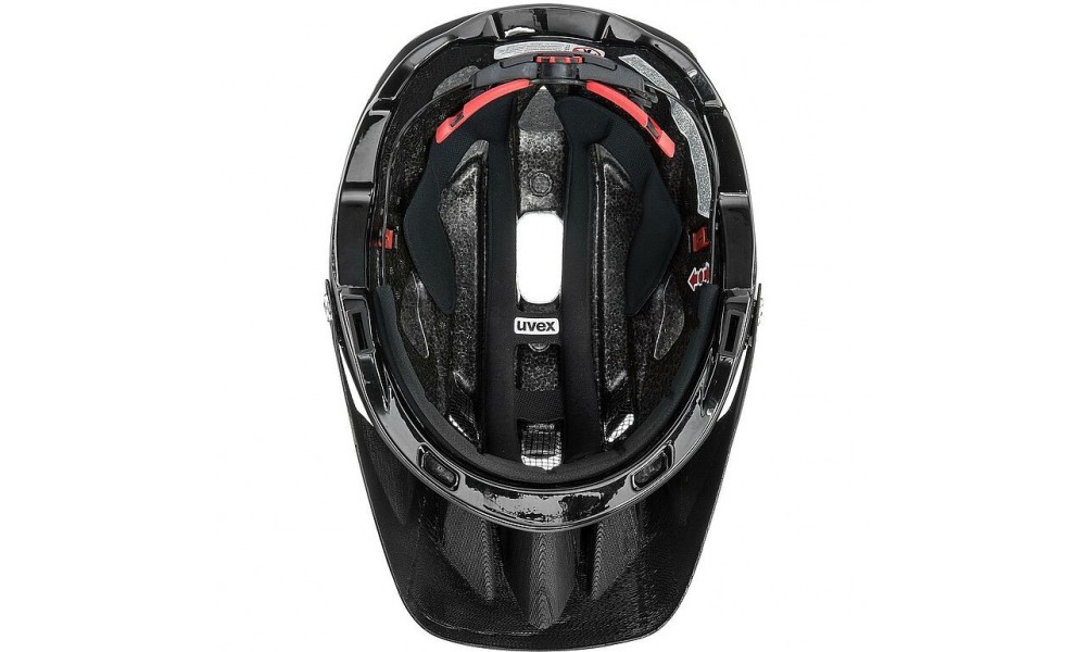 Kask rowerowy Uvex Quatro Integrale - czarny