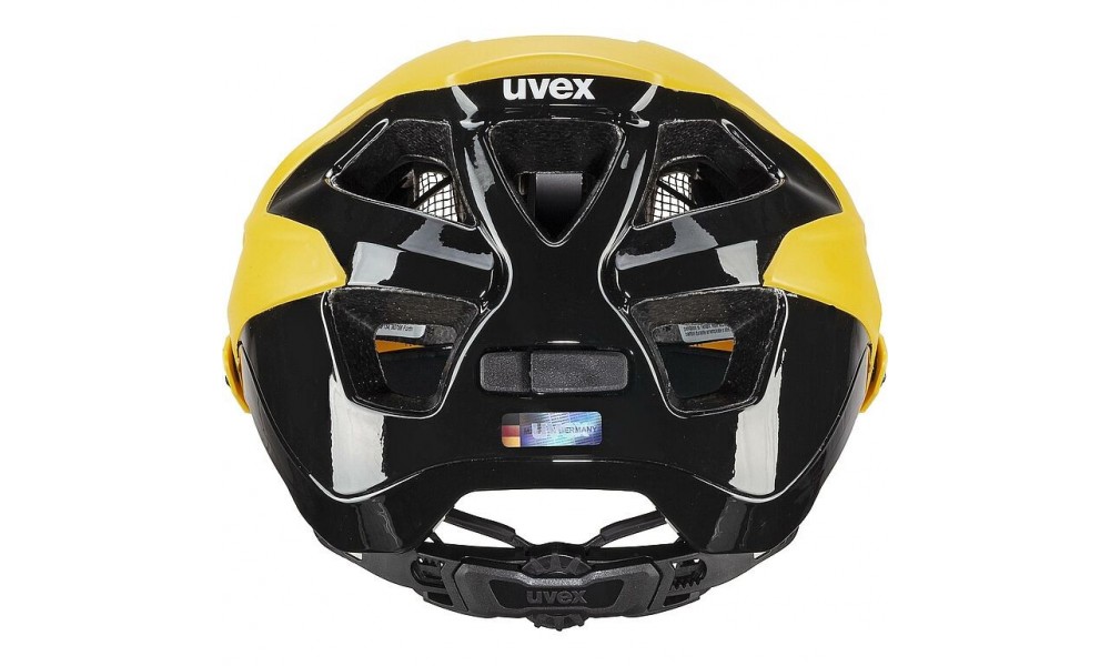 Kask rowerowy Uvex Quatro Integrale - żółty