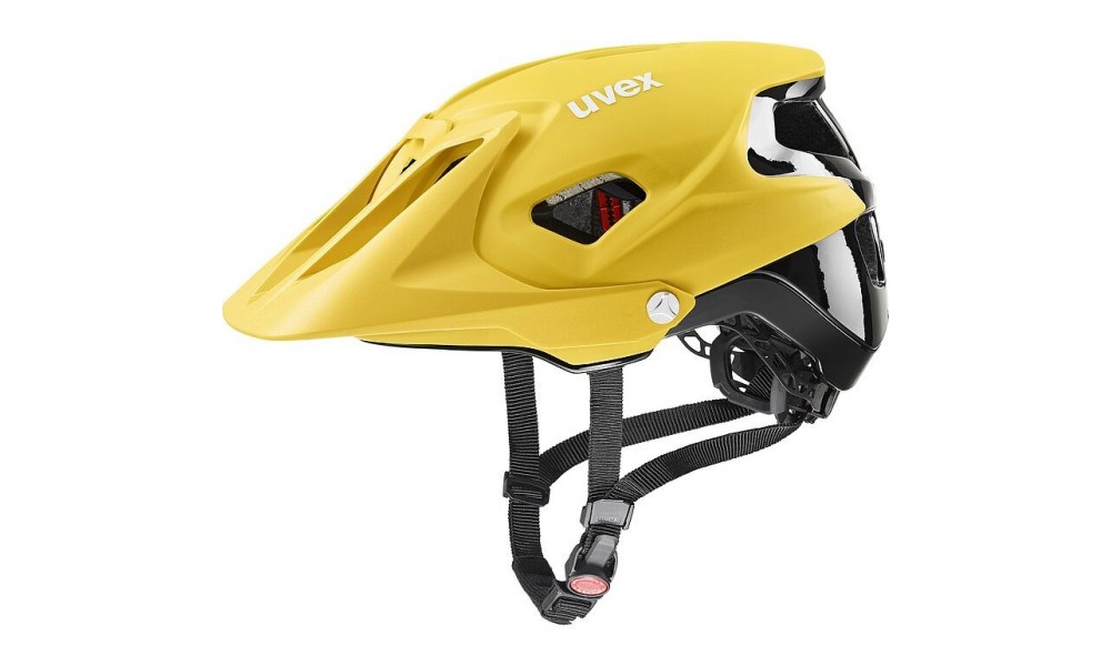 Kask rowerowy Uvex Quatro Integrale - żółty