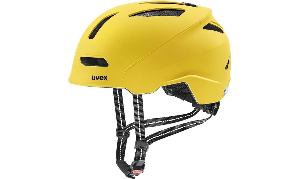 Kask rowerowy Uvex Urban Planet - żółty