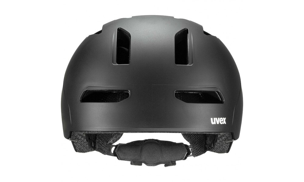 Kask rowerowy Uvex Urban Planet - czarny matowy