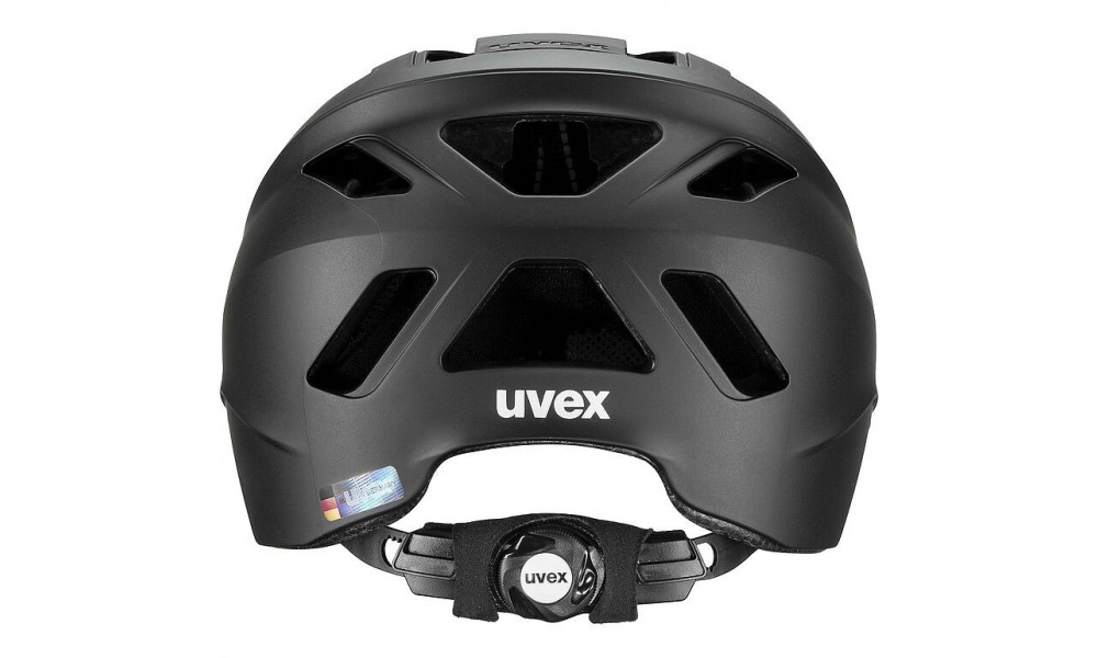 Kask rowerowy Uvex Urban Planet - czarny matowy