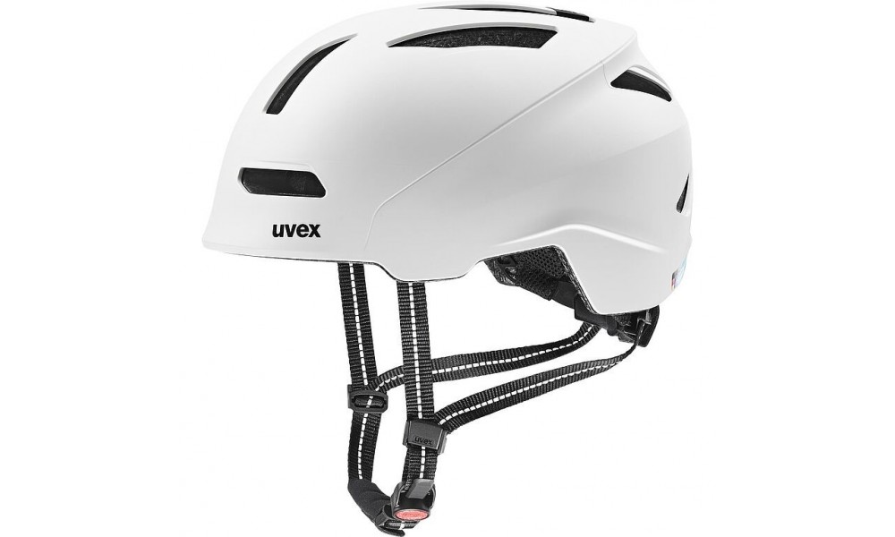 Kask rowerowy Uvex Urban Planet - biały matowy
