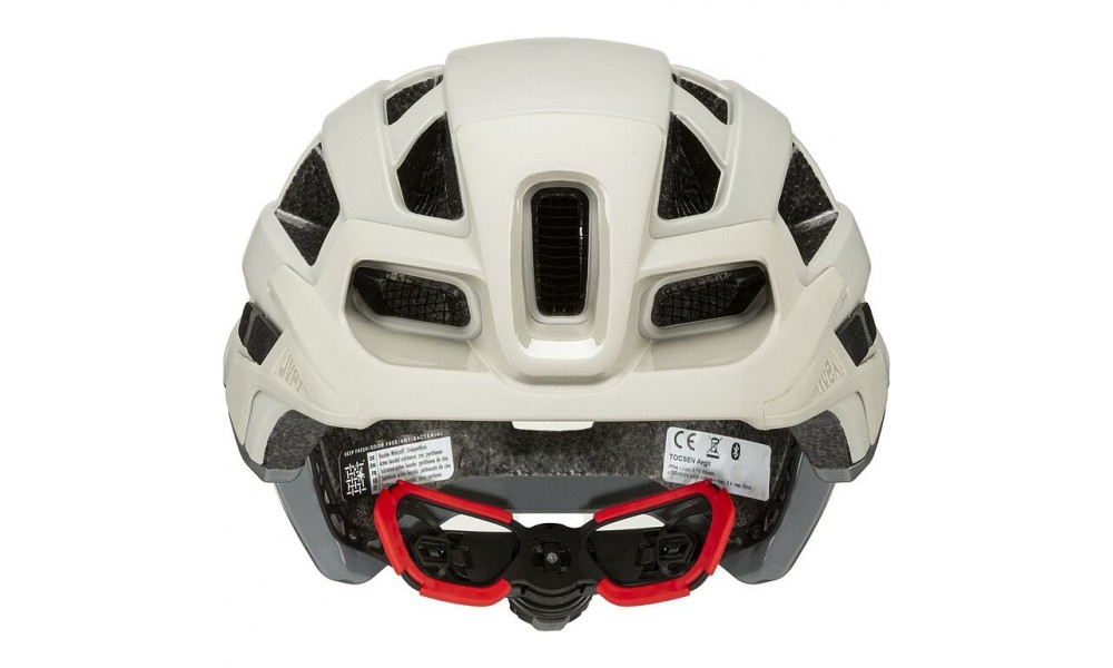 Kask rowerowy Uvex Finale 2.0 Tocsen - biało-szary