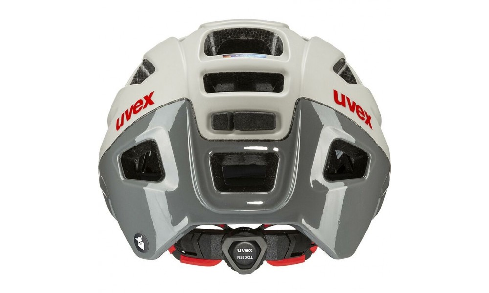 Kask rowerowy Uvex Finale 2.0 Tocsen - biało-szary