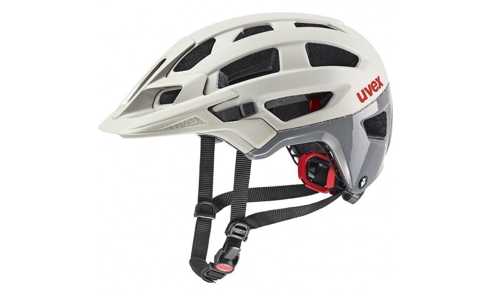 Kask rowerowy Uvex Finale 2.0 Tocsen - biało-szary