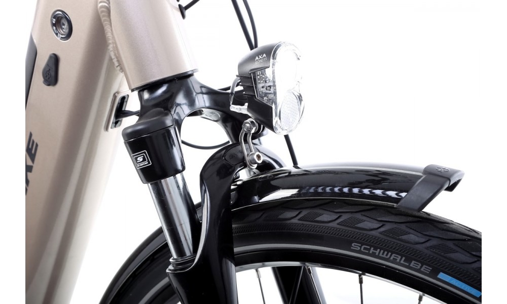 Rower elektryczny Unibike Optima - tytanowy