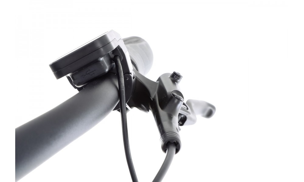 Rower elektryczny Unibike Optima - tytanowy