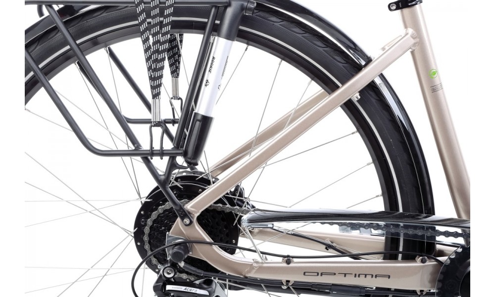 Rower elektryczny Unibike Optima - tytanowy