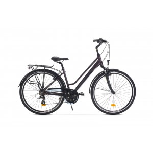 Rower trekkingowy Onilus Naila 2.0 - bordowy 1