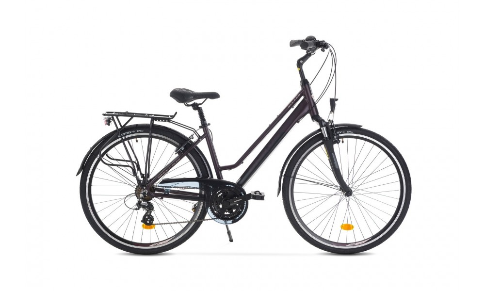 Rower trekkingowy Onilus Naila 2.0 - bordowy