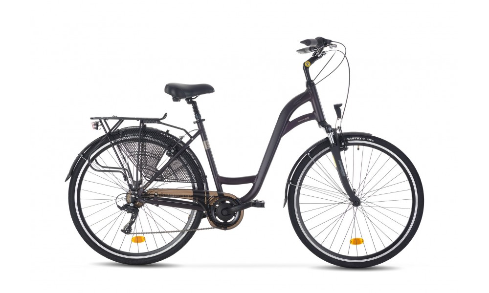 Rower miejski Onilus Selena - bordowy