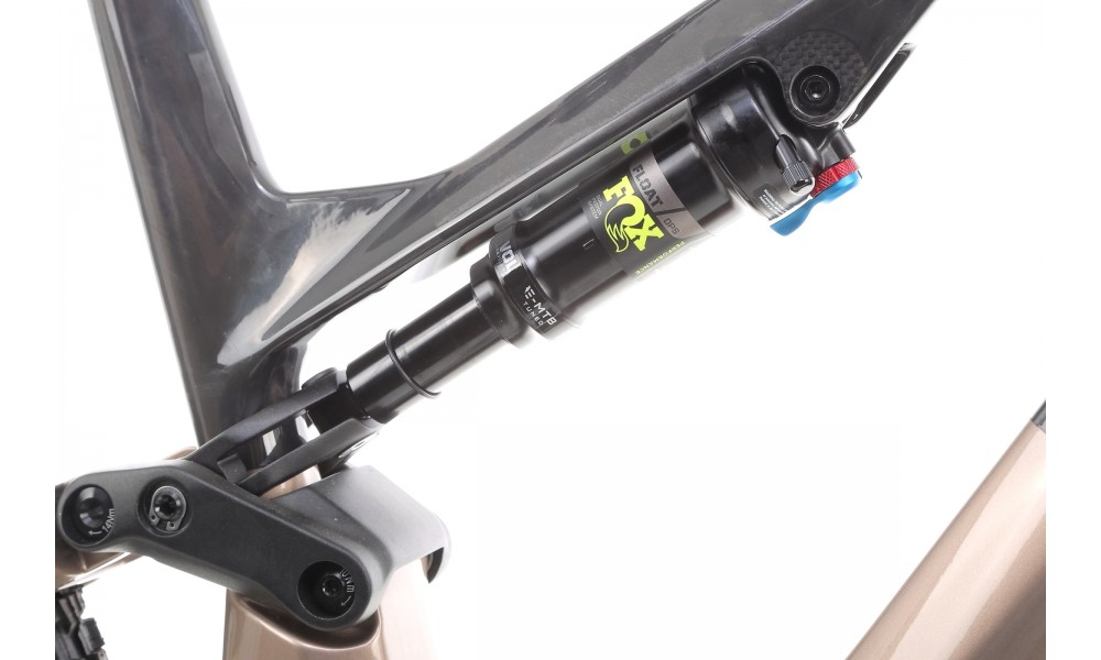 Rower górski elektryczny Haibike LYKE CF 11 - szaro-piaskowo-limonkowy