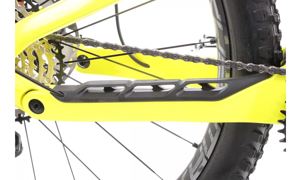 Rower górski elektryczny Haibike LYKE CF 11 - szaro-piaskowo-limonkowy