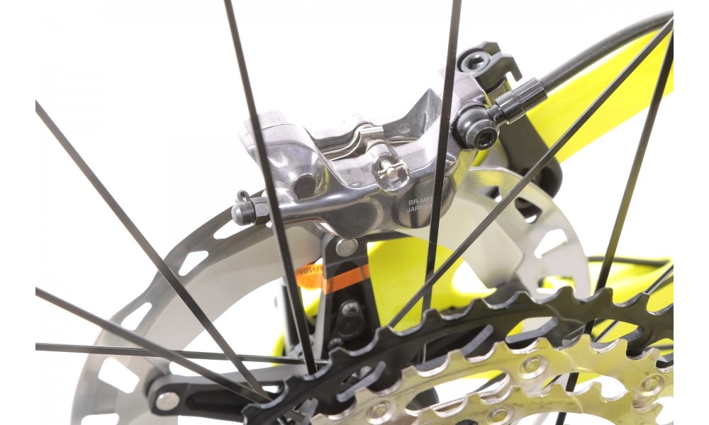 Rower górski elektryczny Haibike LYKE CF 11 - szaro-piaskowo-limonkowy