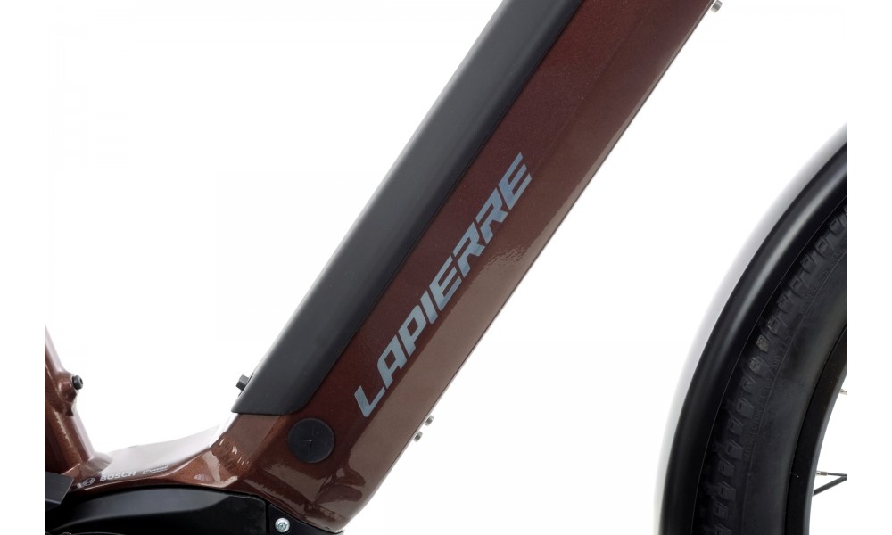 Rower trekkingowy elektryczny Lapierre E-EXPLORER 6.5 High - brązowy