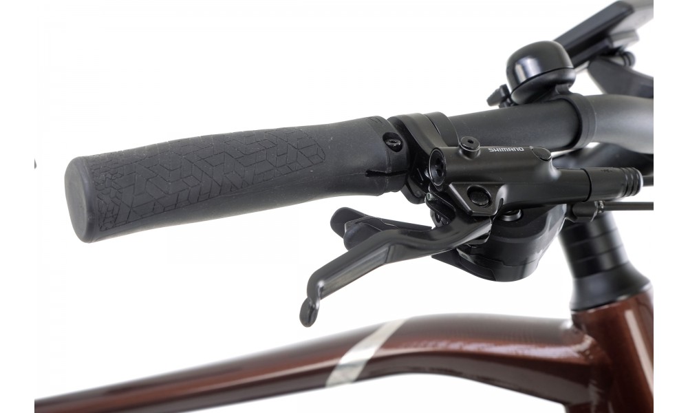 Rower trekkingowy elektryczny Lapierre E-EXPLORER 6.5 High - brązowy