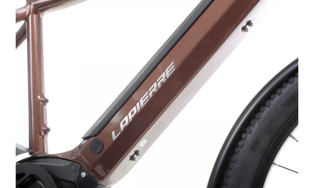 Rower trekkingowy elektryczny Lapierre E-EXPLORER 6.5 High - brązowy