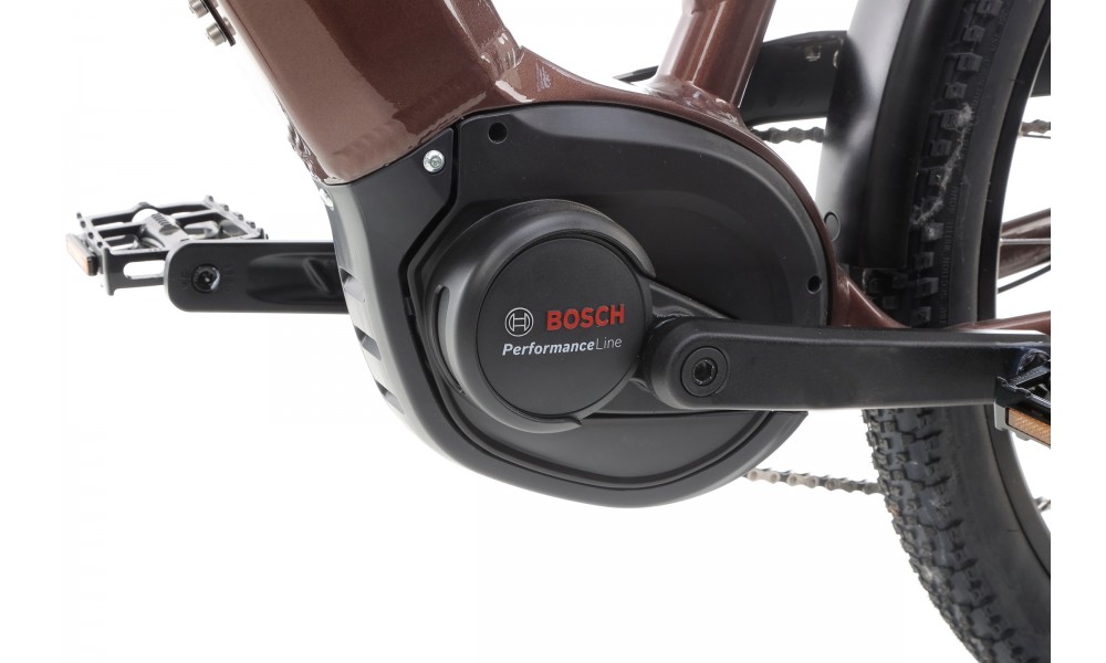 Rower trekkingowy elektryczny Lapierre E-EXPLORER 6.5 High - brązowy