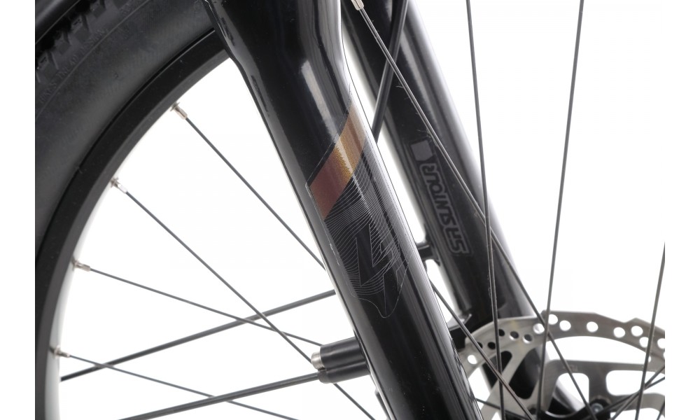 Rower trekkingowy elektryczny Lapierre E-EXPLORER 6.5 High - brązowy