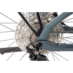 Rower trekkingowy elektryczny Winora Yucatan X12 Low - niebiesko-szary 2