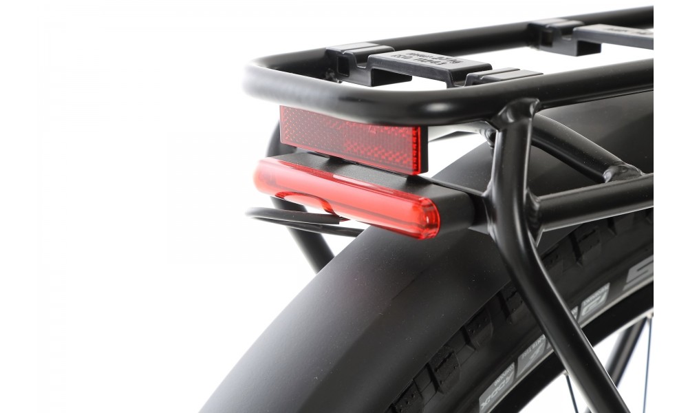 Rower trekkingowy elektryczny Winora Yucatan X12 Low - niebiesko-szary