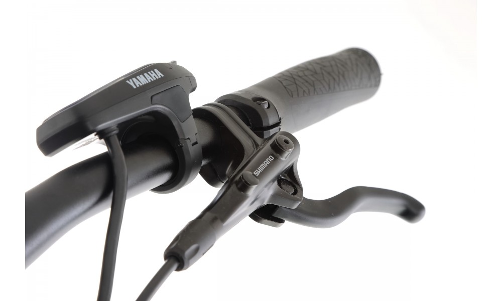 Rower trekkingowy elektryczny Winora Yucatan X12 Low - niebiesko-szary