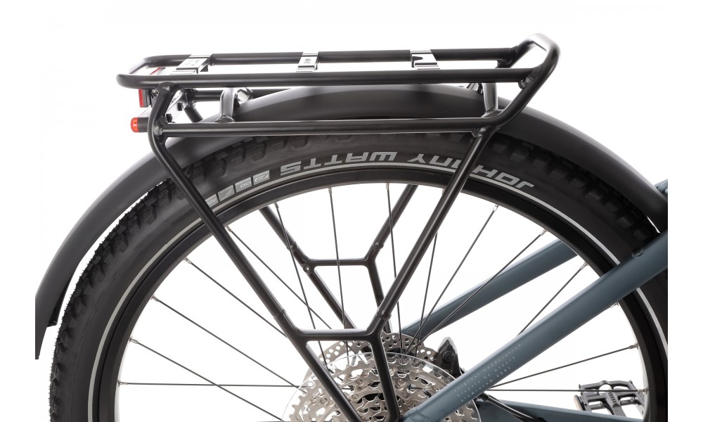 Rower trekkingowy elektryczny Winora Yucatan X12 Low - niebiesko-szary