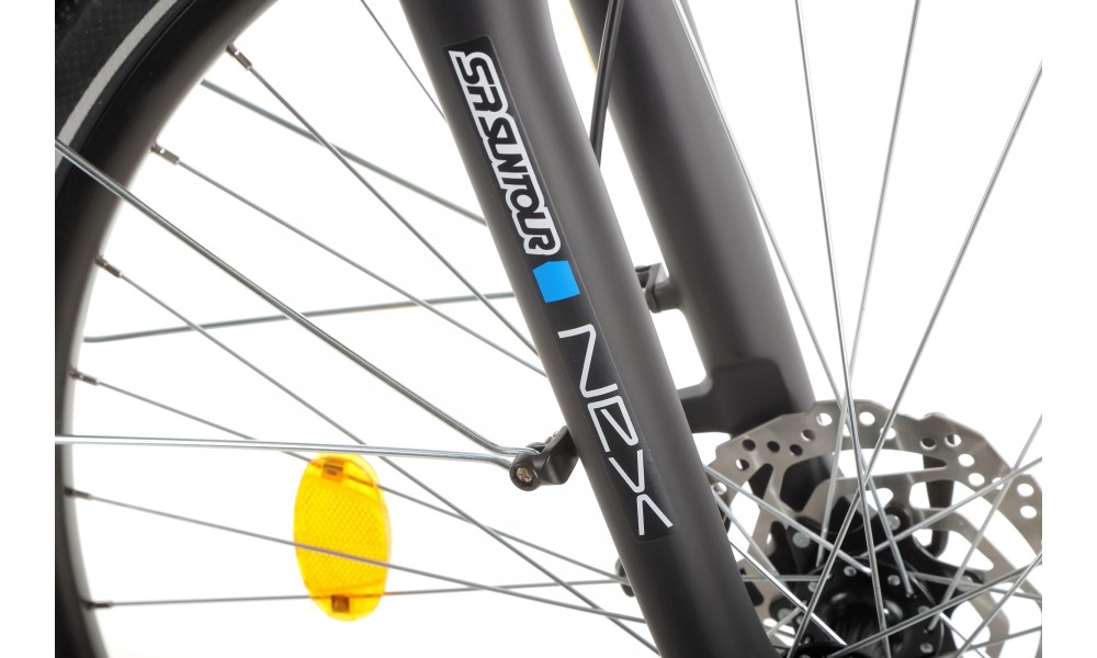 Rower trekkingowy Merida Freeway 9200 Disc Man - czarno-szary