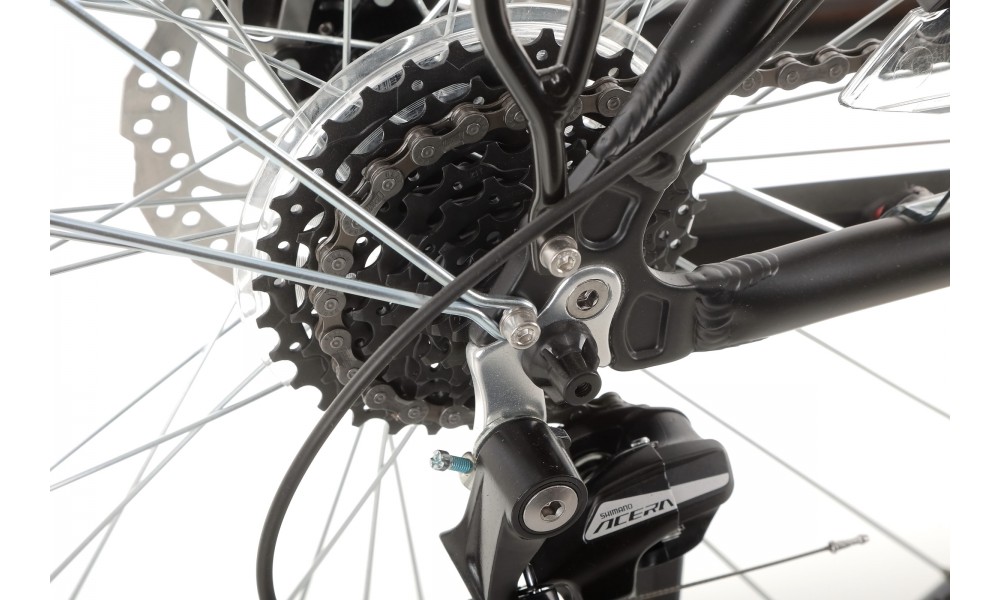 Rower trekkingowy Merida Freeway 9200 Disc Man - czarno-szary