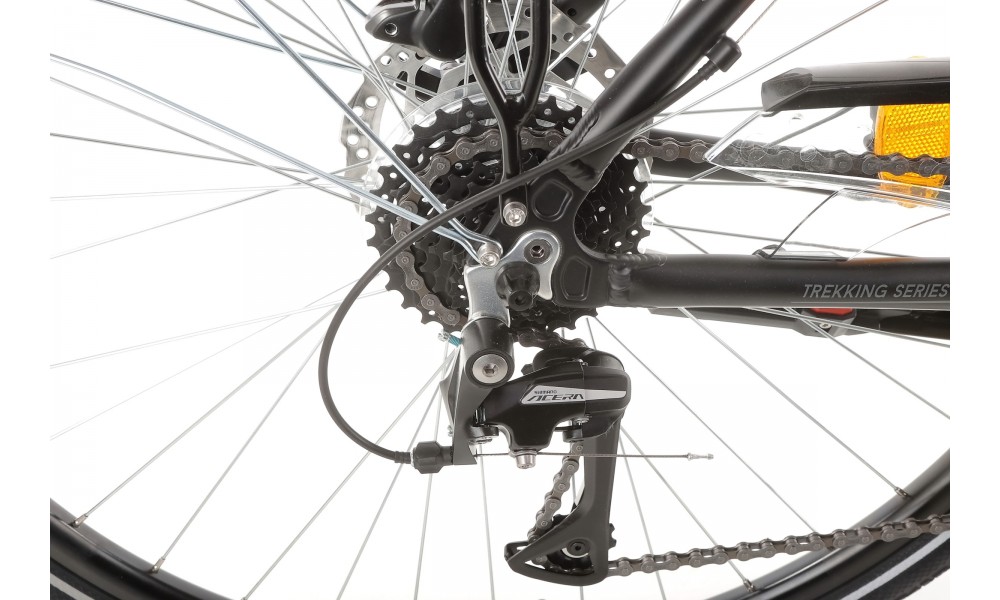 Rower trekkingowy Merida Freeway 9200 Disc Man - czarno-szary