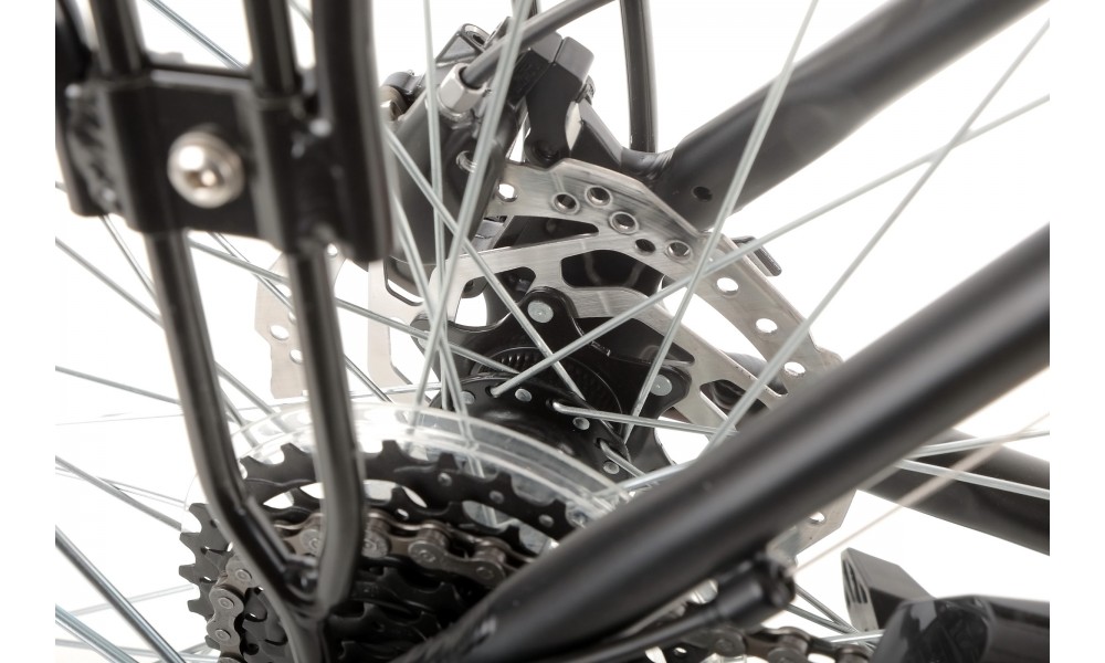 Rower trekkingowy Merida Freeway 9200 Disc Man - czarno-szary