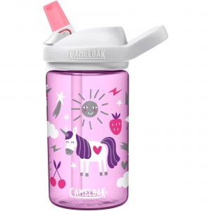 Butelka CamelBak Eddy+Kids 400ml 2023 - Jednorożce 1