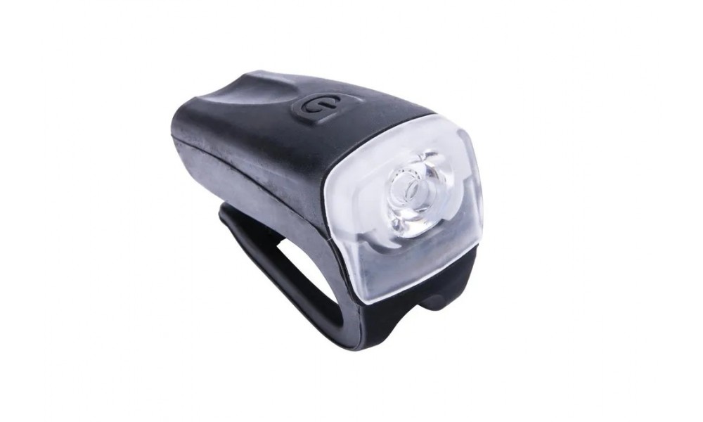 Lampa przód Romet 1-Led 3W - czarny