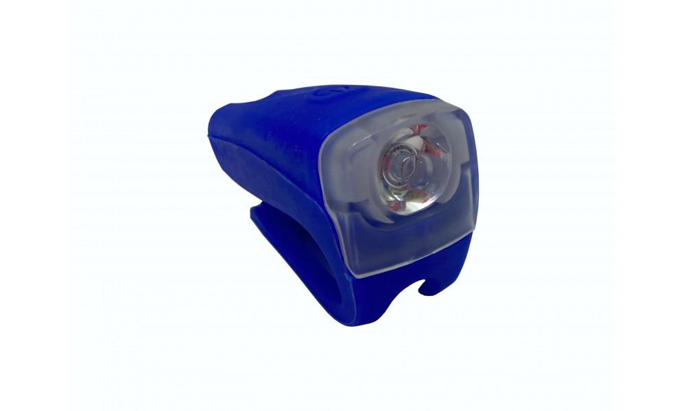 Lampa przód Romet 1-Led 3W - niebieski