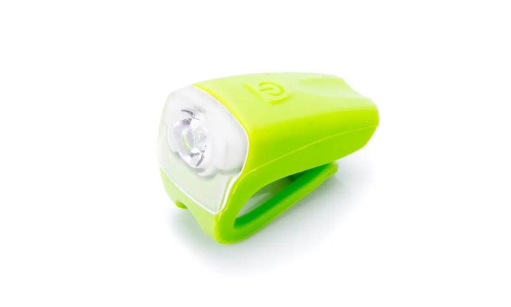 Lampa przód Romet 1-Led 3W - zielony