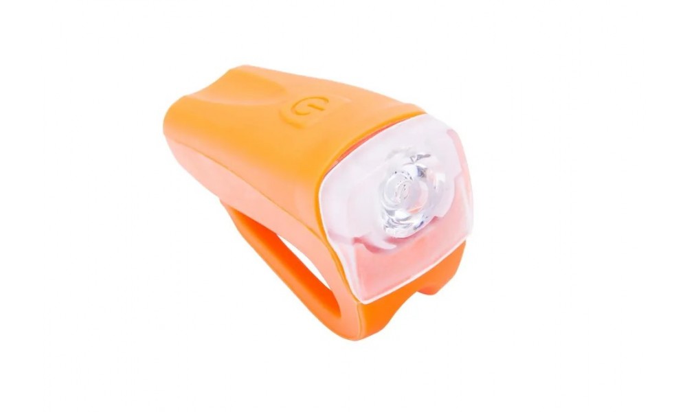Lampa przód Romet 1-Led 3W - pomarańczowy