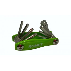 Klucze imbusowe Romet 9 funkcji - zielony 1