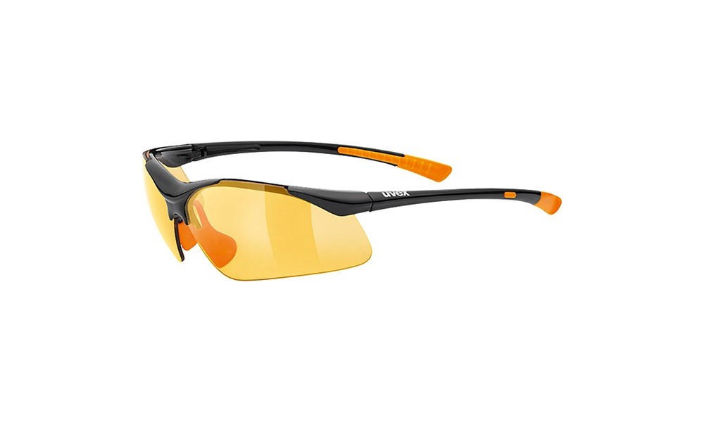 Okulary Uvex Sportstyle 223 - czarny-pomarańczowy