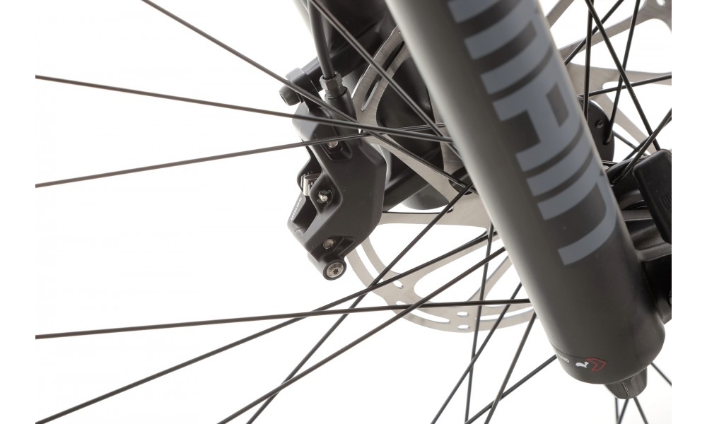 Rower górski elektryczny Husqvarna Hard Cross HC2 - czarno-biały