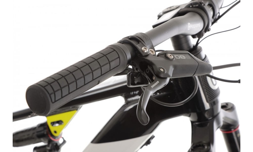 Rower górski elektryczny Husqvarna Hard Cross HC2 - czarno-biały