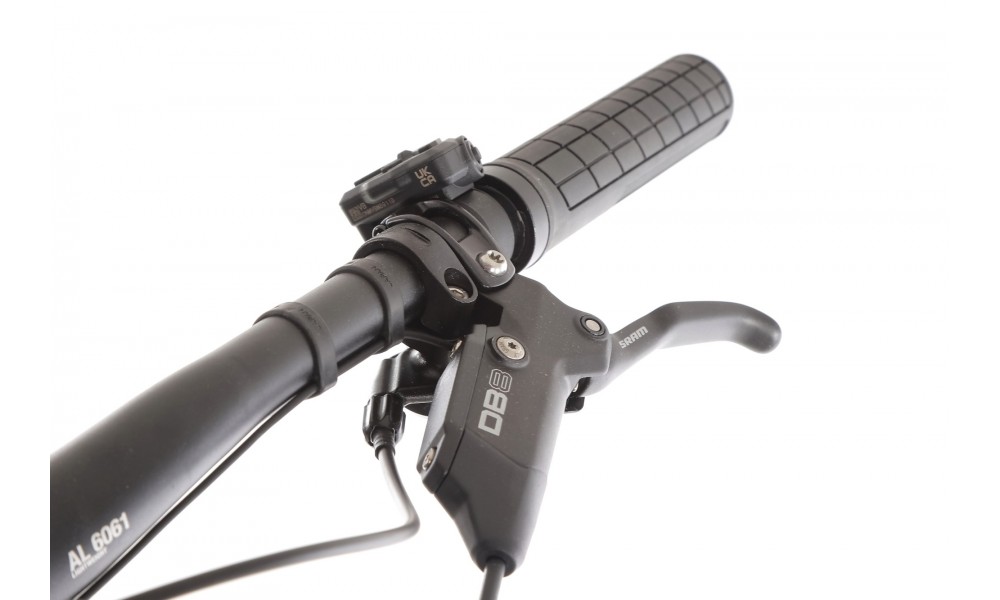 Rower górski elektryczny Husqvarna Hard Cross HC2 - czarno-biały