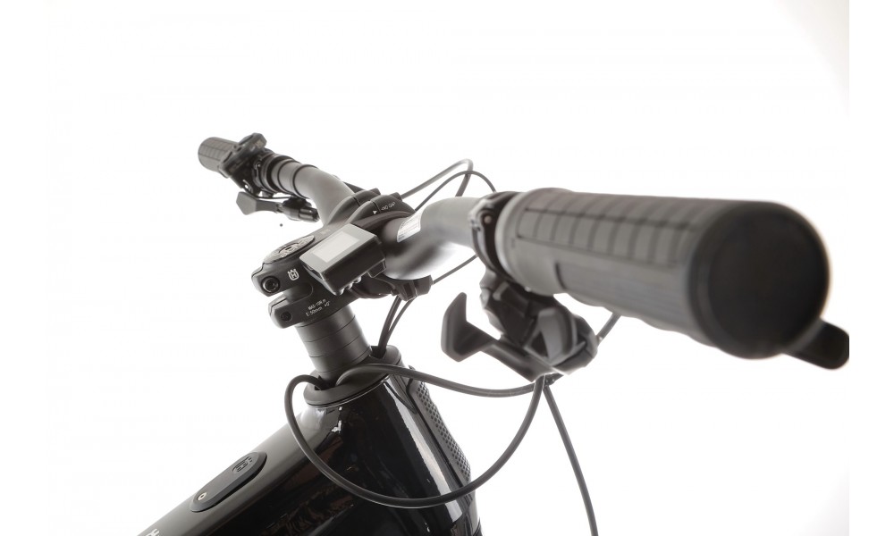 Rower górski elektryczny Husqvarna Hard Cross HC2 - czarno-biały