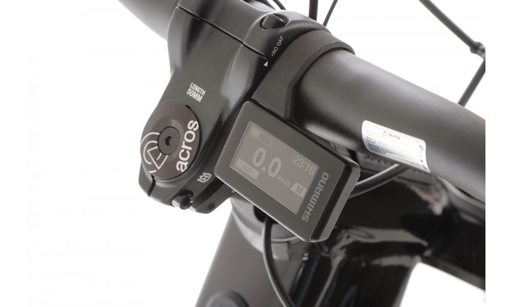 Rower górski elektryczny Husqvarna Hard Cross HC2 - czarno-biały