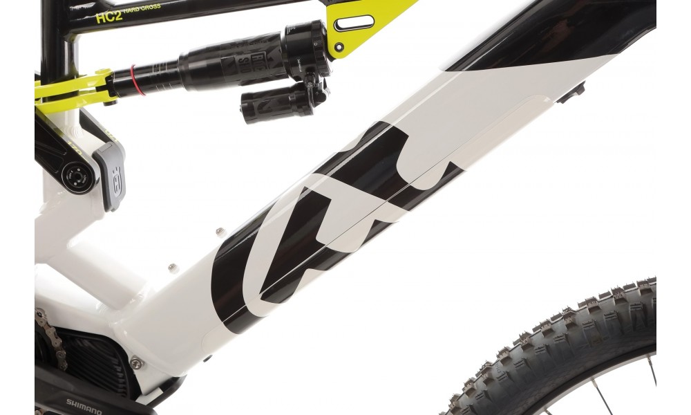 Rower górski elektryczny Husqvarna Hard Cross HC2 - czarno-biały