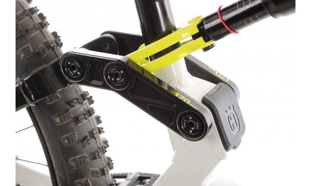 Rower górski elektryczny Husqvarna Hard Cross HC2 - czarno-biały