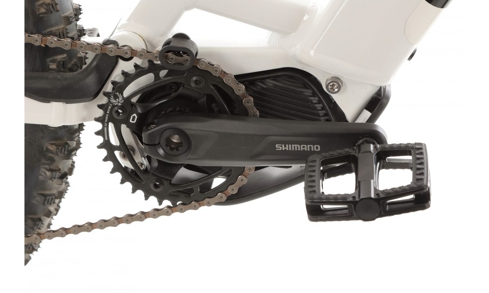 Rower górski elektryczny Husqvarna Hard Cross HC2 - czarno-biały