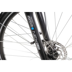 Rower trekkingowy elektryczny Romet Orkan RM 2 D Integrated - oliwkowy 2