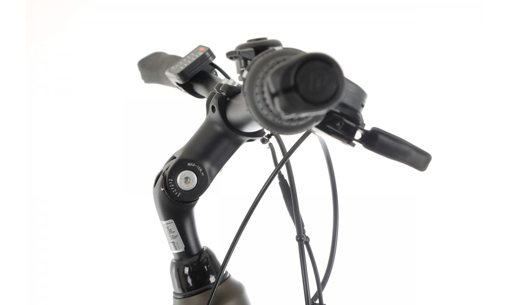 Rower trekkingowy elektryczny Romet Orkan RM 2 D Integrated - oliwkowy